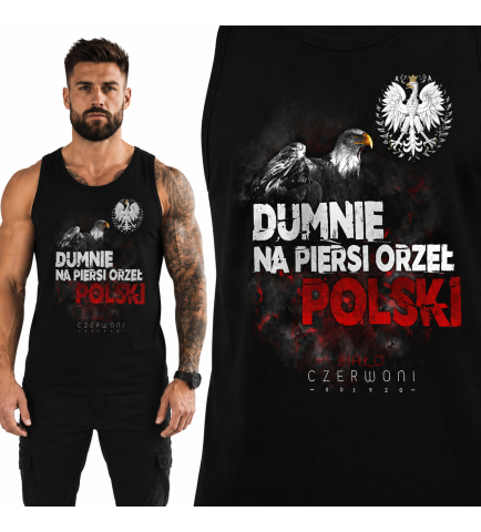 tank-top patriotyczny OD URODZENIA DUMNY 2